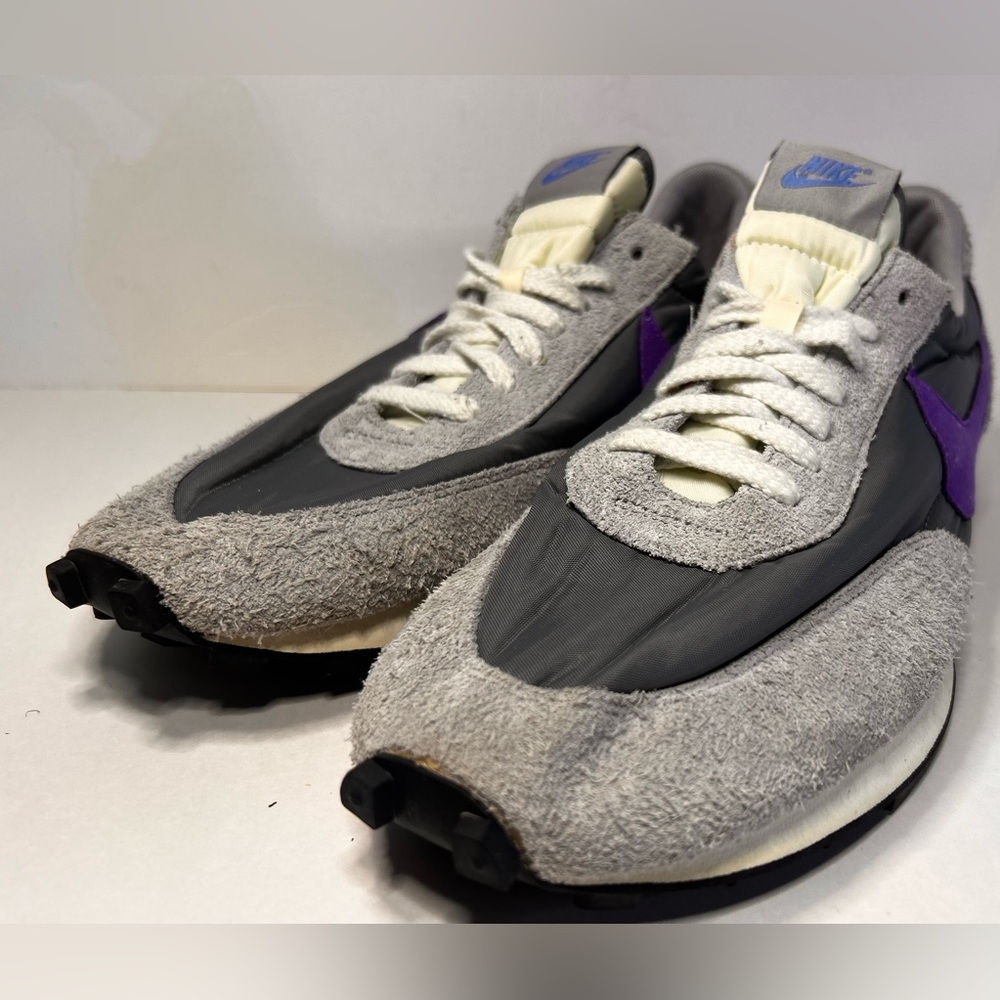 Nike Mens Size 14 Daybreak BV7726-001 Gray Purple Grape Running Shoes Sneakers